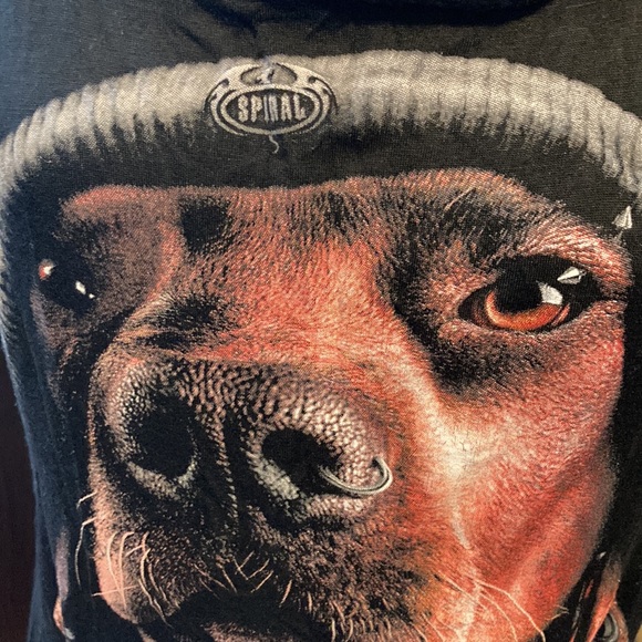 Spiral bad dog graphic hooded tank size XL - Picture 3 of 11